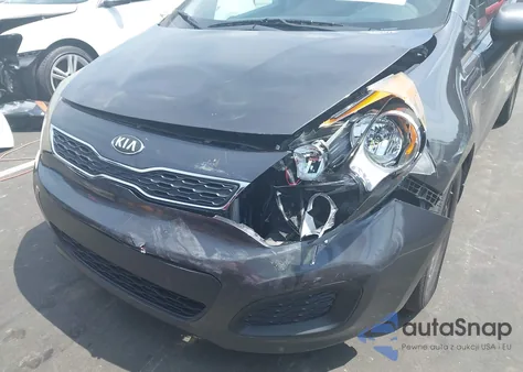 2013 Kia Rio Ex z USA, uszkodzony, nr VIN KNADN5A36D6138540